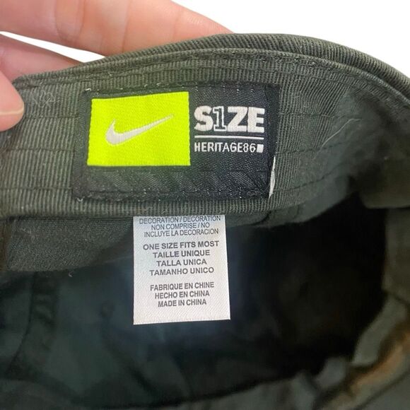 Nike size heritage 86 one size fits all gray Nike hat - Picture 4 of 5